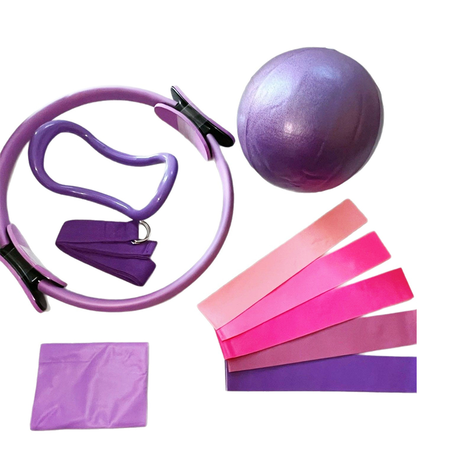 Pilates Yoga Ring - Customized LOGO 5-Piece Home Gym Resistance