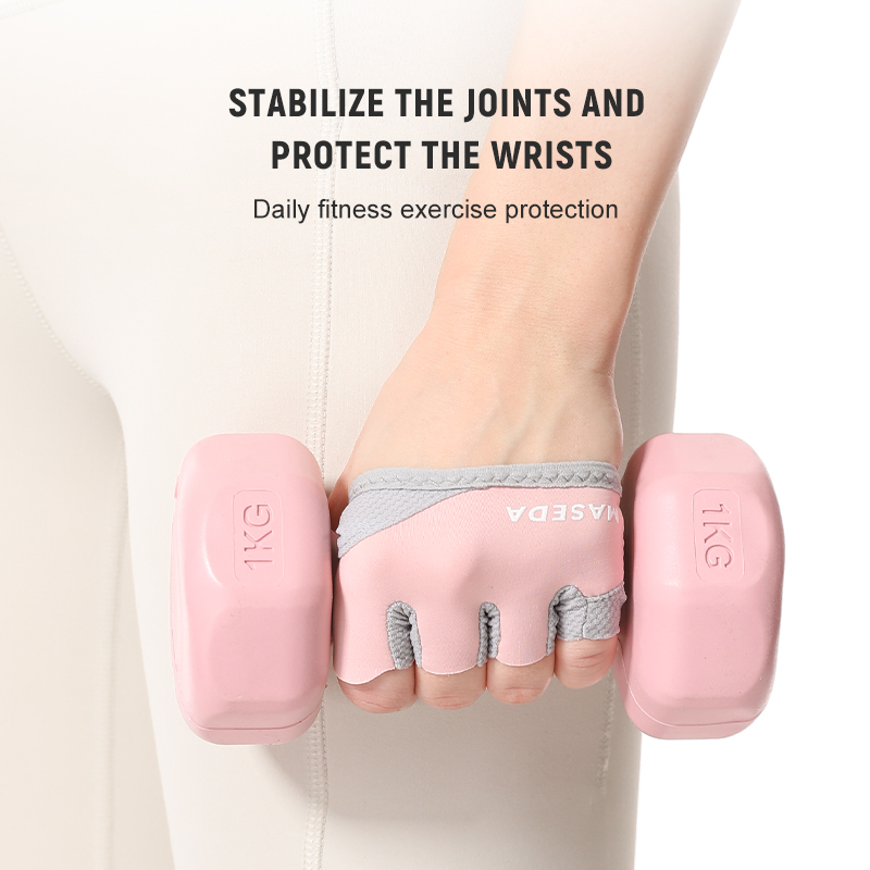 Pair of Fitness Fingerless Glo - Pilates Yoga Origin 评论和价格