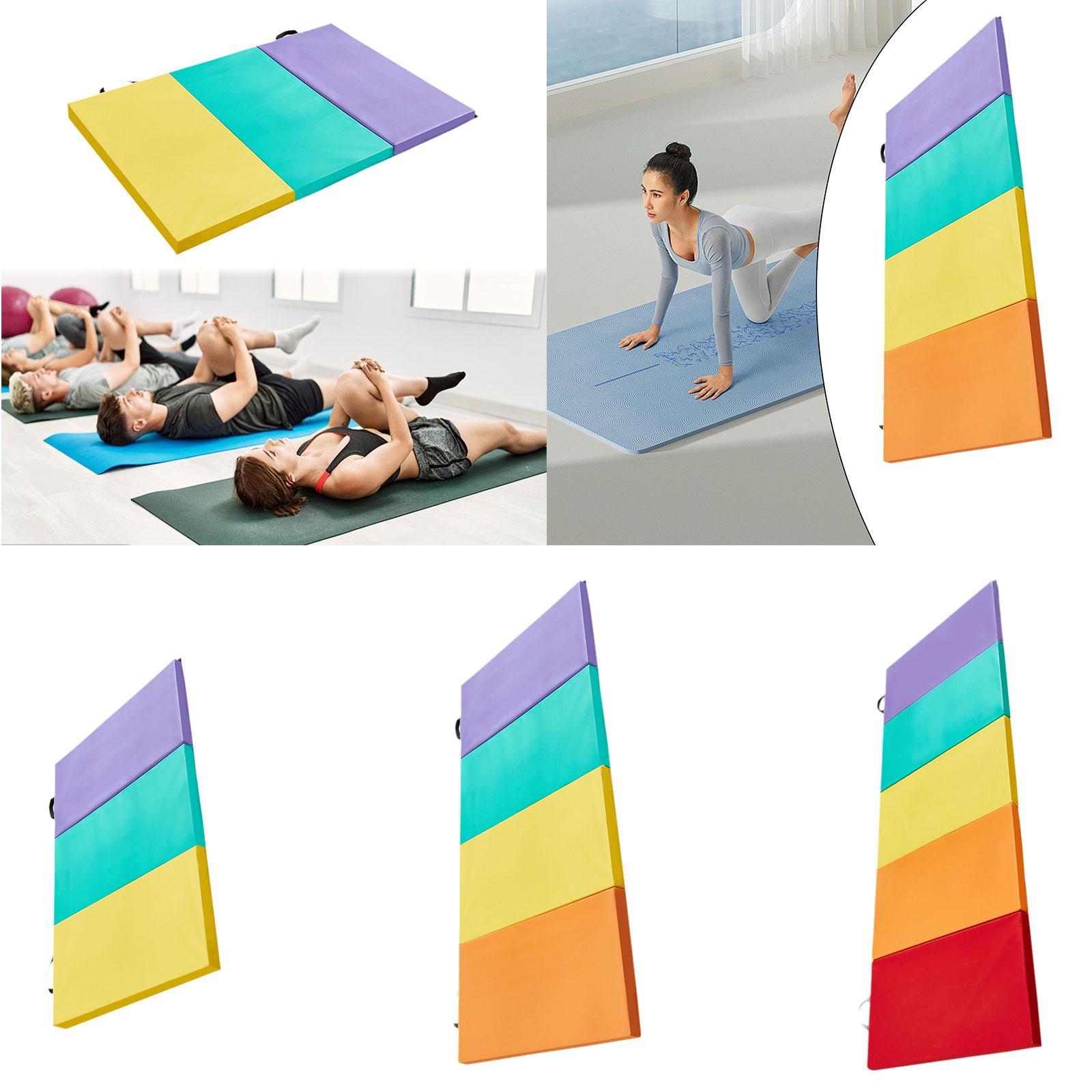 Folding Exercise Mat Anti Skid - Pilates Yoga Origin 评论和价格