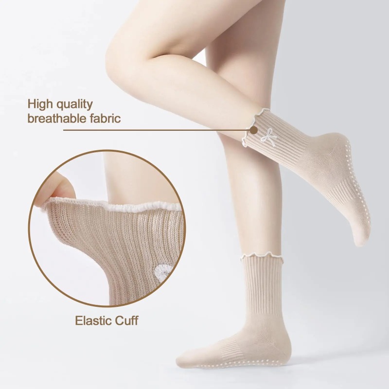 Professional Yoga Socks, Cotto - Pilates Yoga Origin 评论和价格