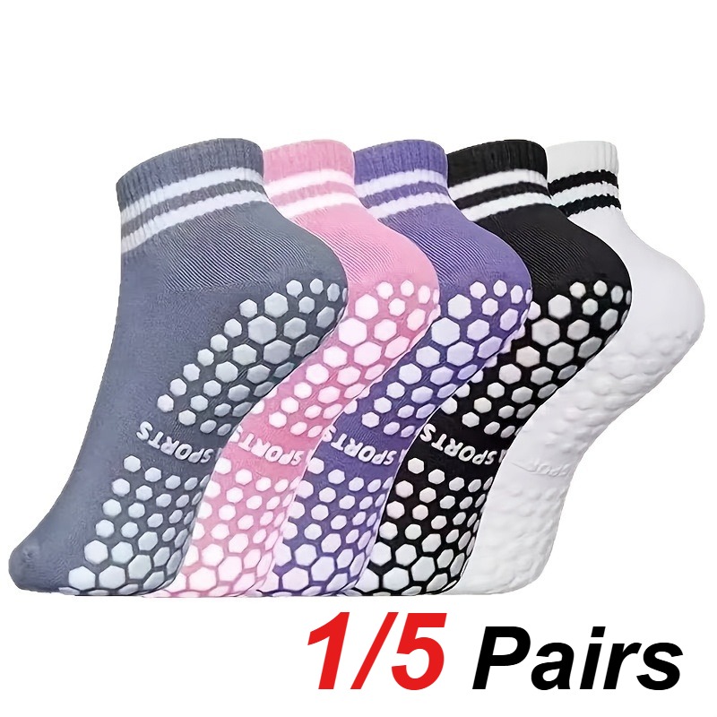 1/5 Pair Women's Silicone Anti - Pilates Yoga Origin 评论和价格