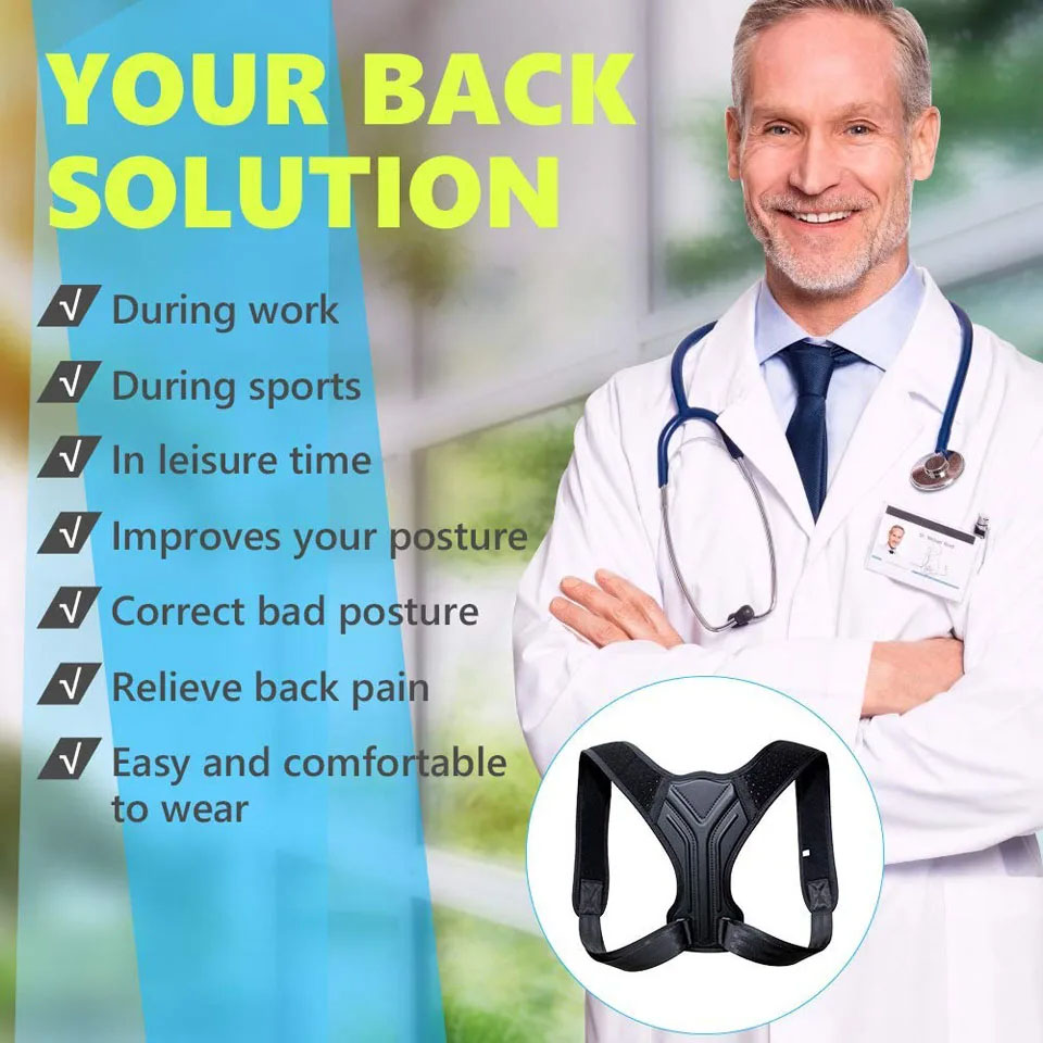 Breathable Anti-hunchback Corr - Posture Pole Corrector 评论和价格
