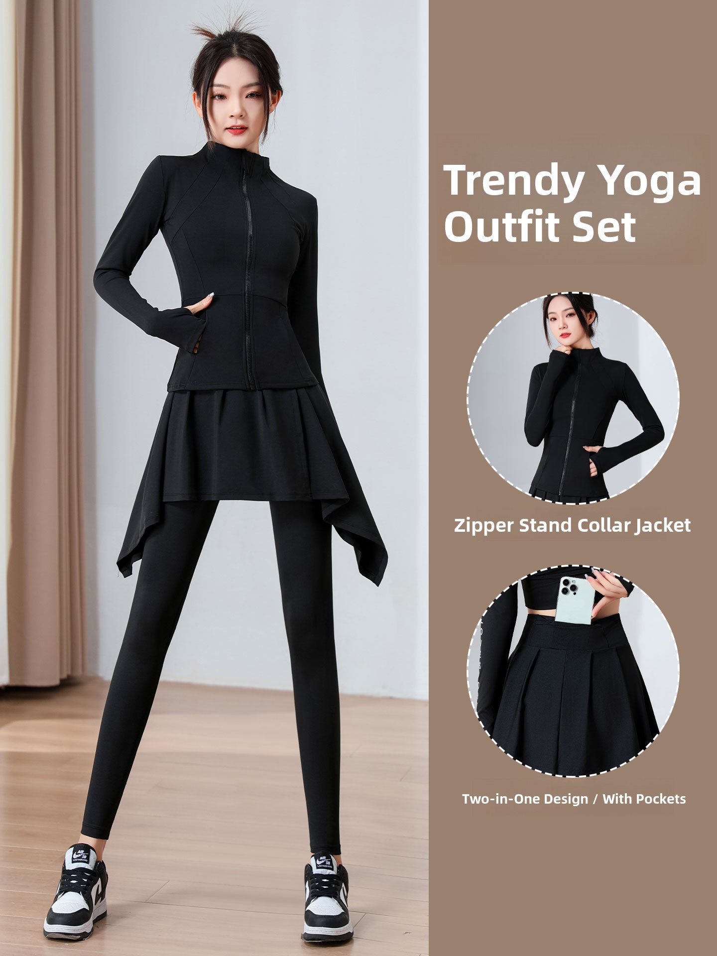 Women's Fitness Running Set 20 - Pilates Yoga Morning 评论和价格