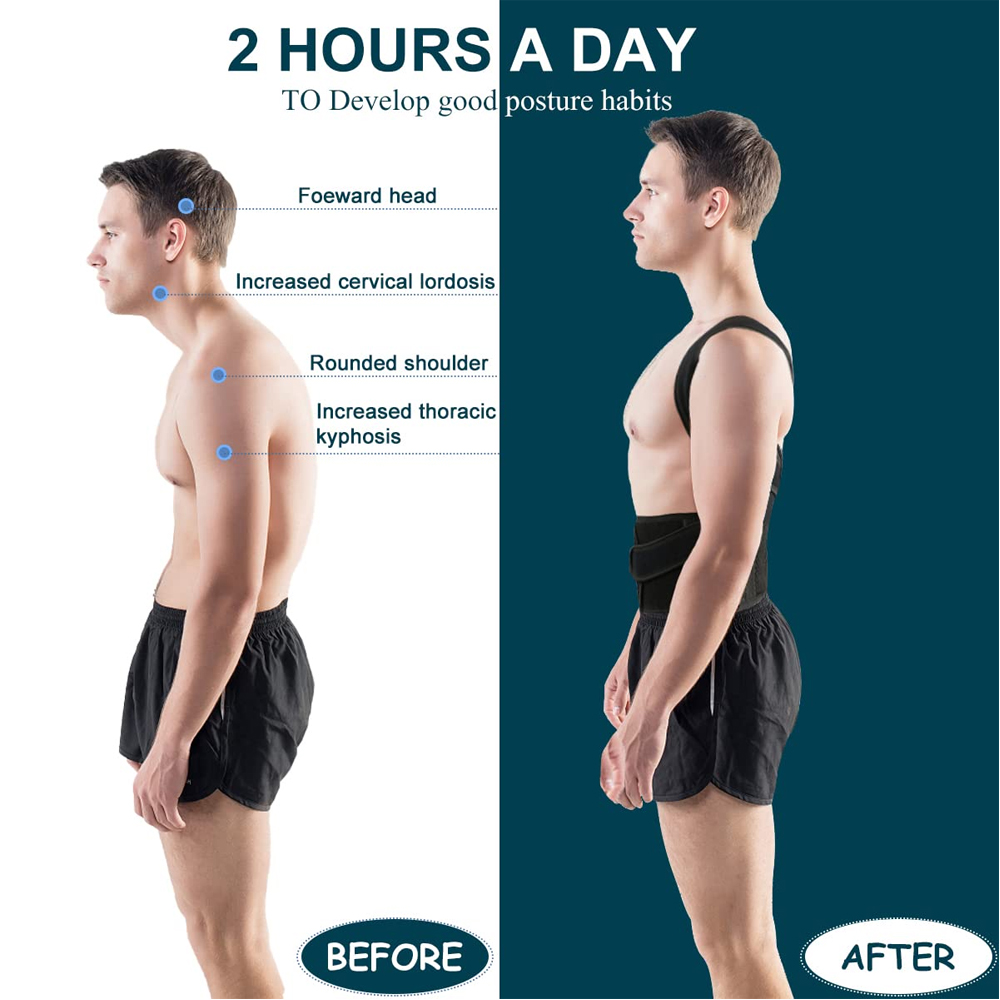 Back Brace Posture Corrector f - Posture Pole Corrector 评论和价格